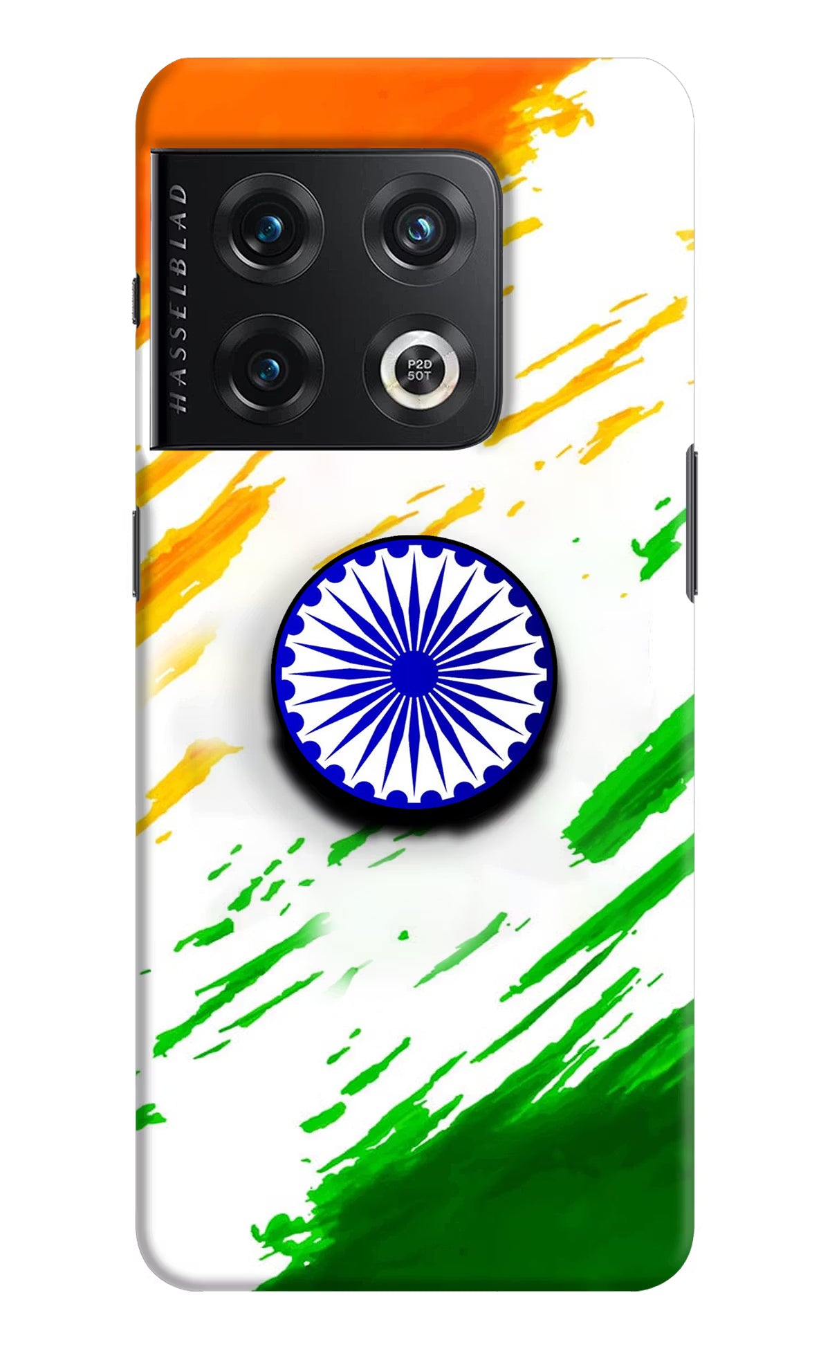Indian Flag Ashoka Chakra OnePlus 10 Pro 5G Pop Case by Casekaro