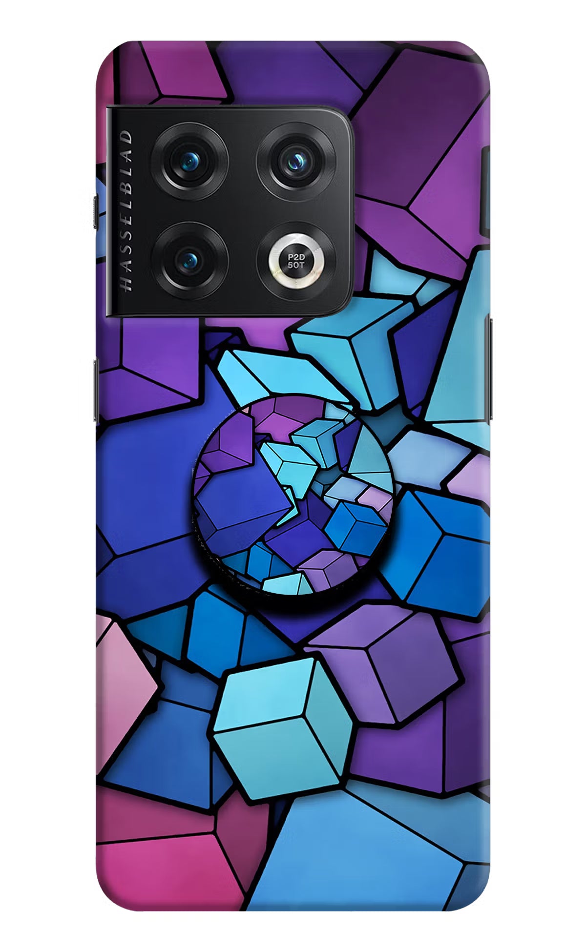 Cubic Abstract OnePlus 10 Pro 5G Pop Case by Casekaro