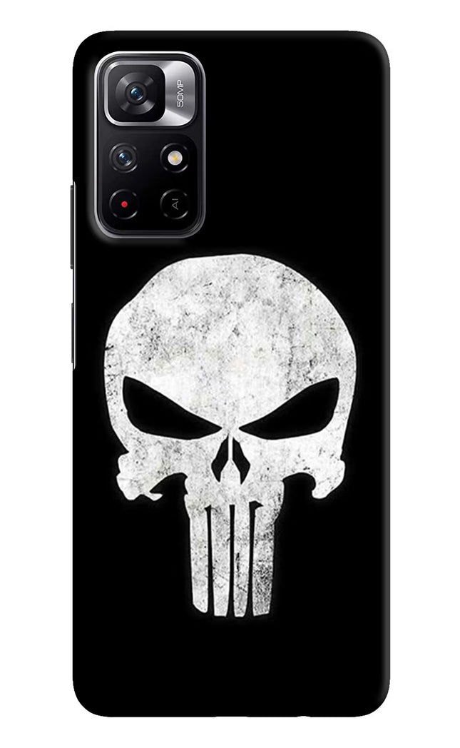 Punisher Skull Poco M4 Pro 5G Hard Case Back Cover by Casekaro
