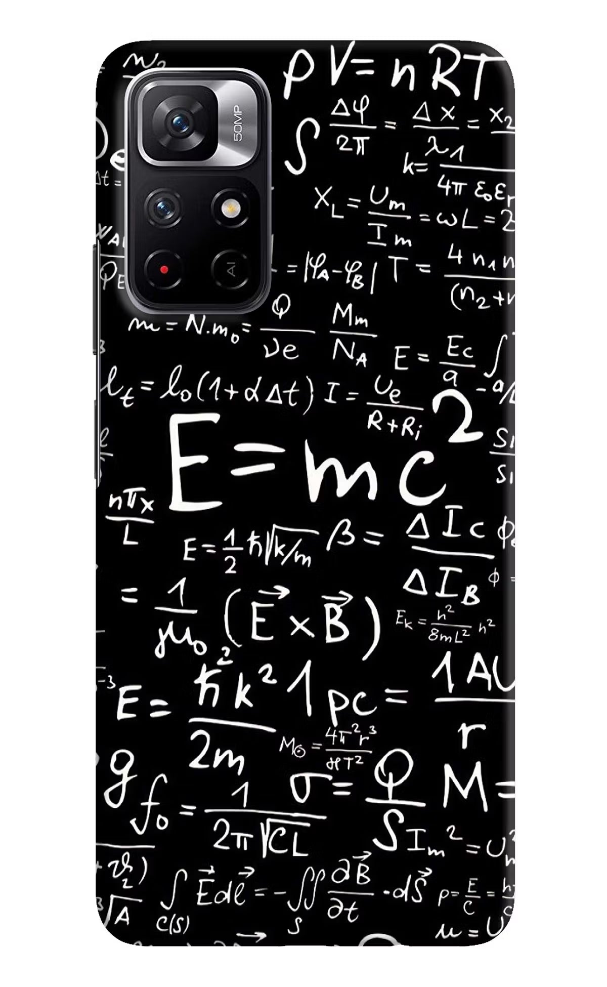 Physics Formula Poco M4 Pro 5G Hard Case Back Cover by Casekaro