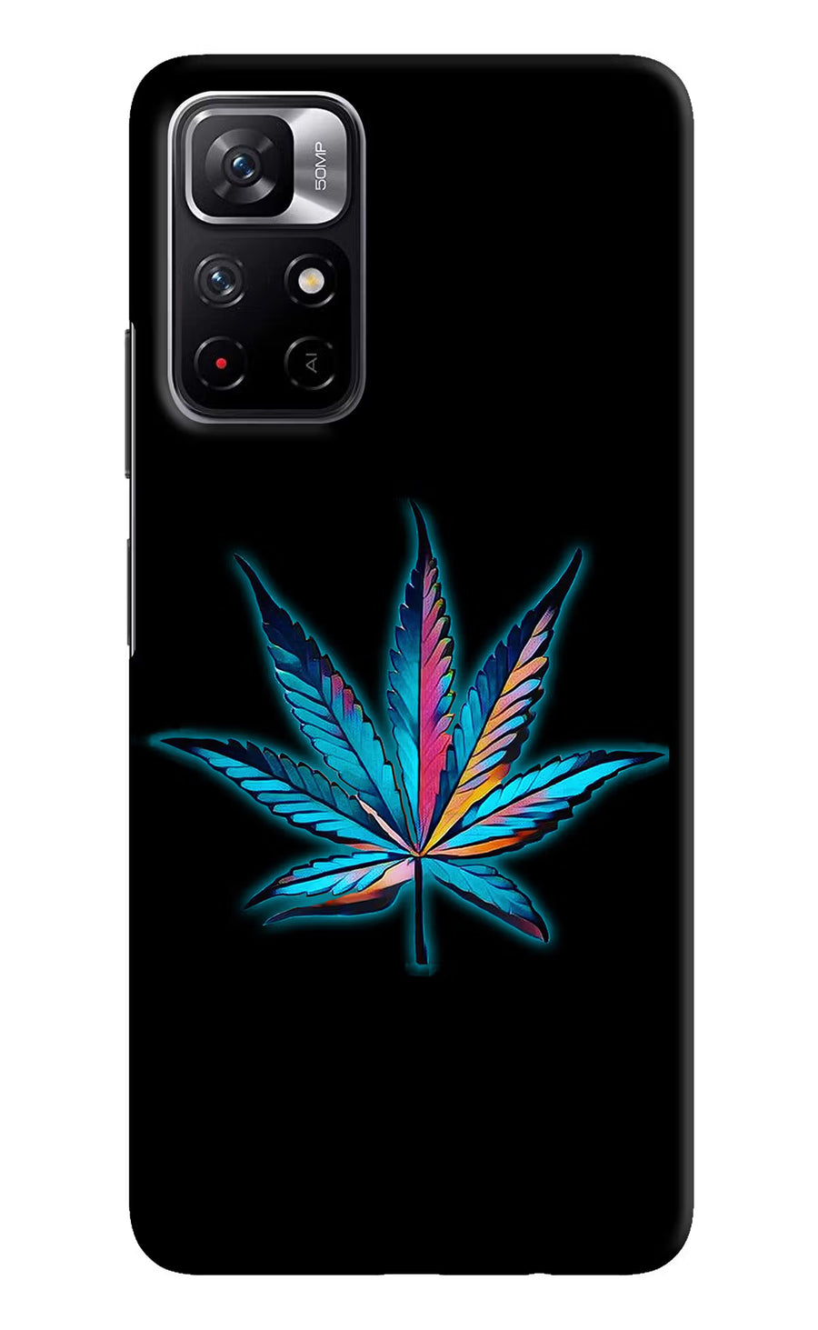 Weed Poco M4 Pro 5G Back Cover, Hard case