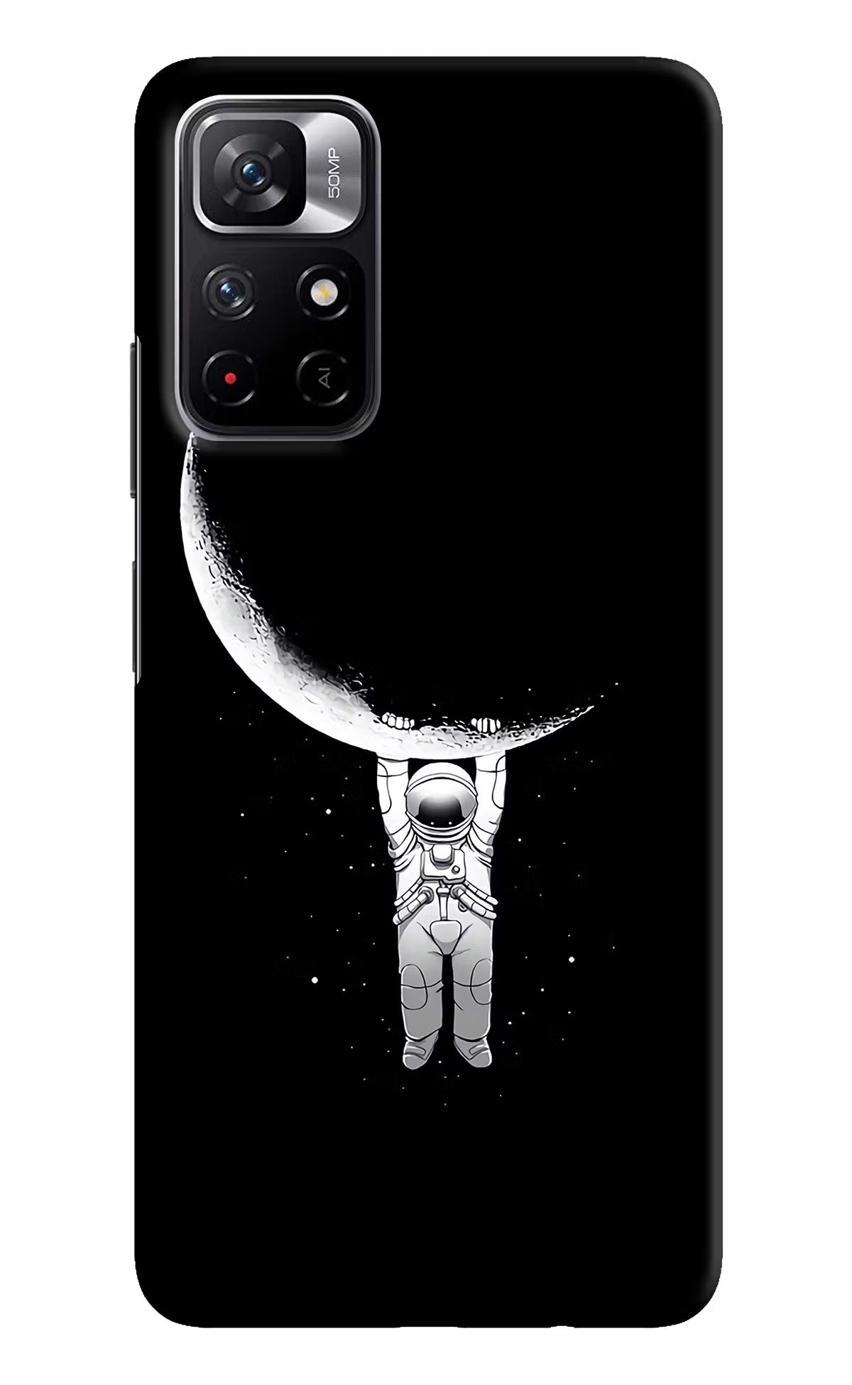 Moon Space Poco M4 Pro 5G Hard Case Back Cover by Casekaro