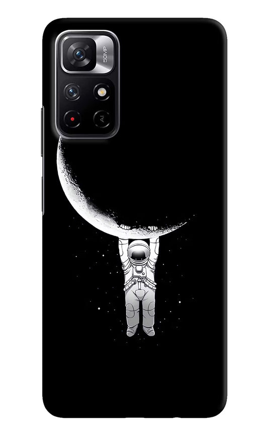 Moon Space Poco M4 Pro 5G Hard Case Back Cover by Casekaro