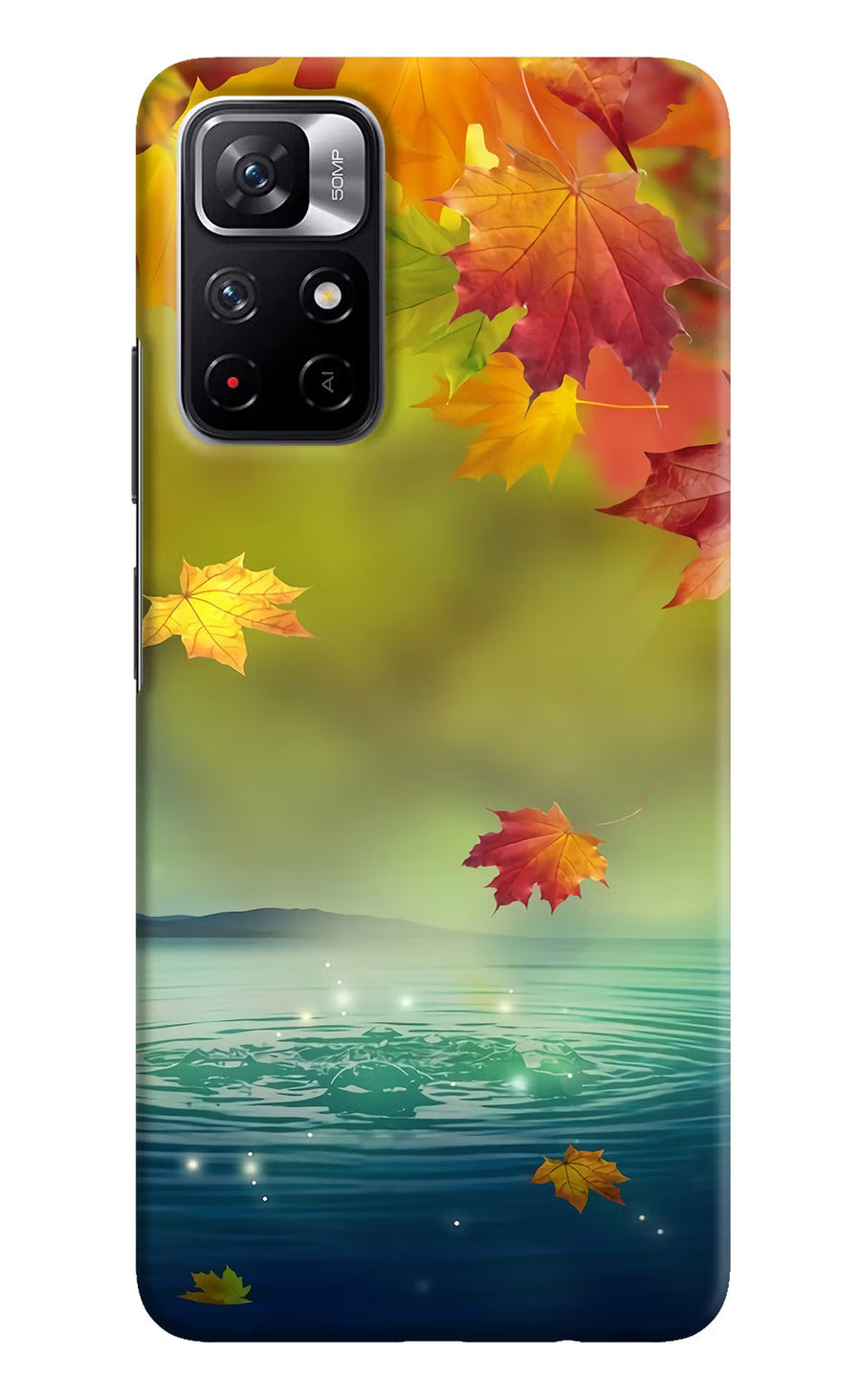 Flowers Poco M4 Pro 5G Back Cover, Hard case