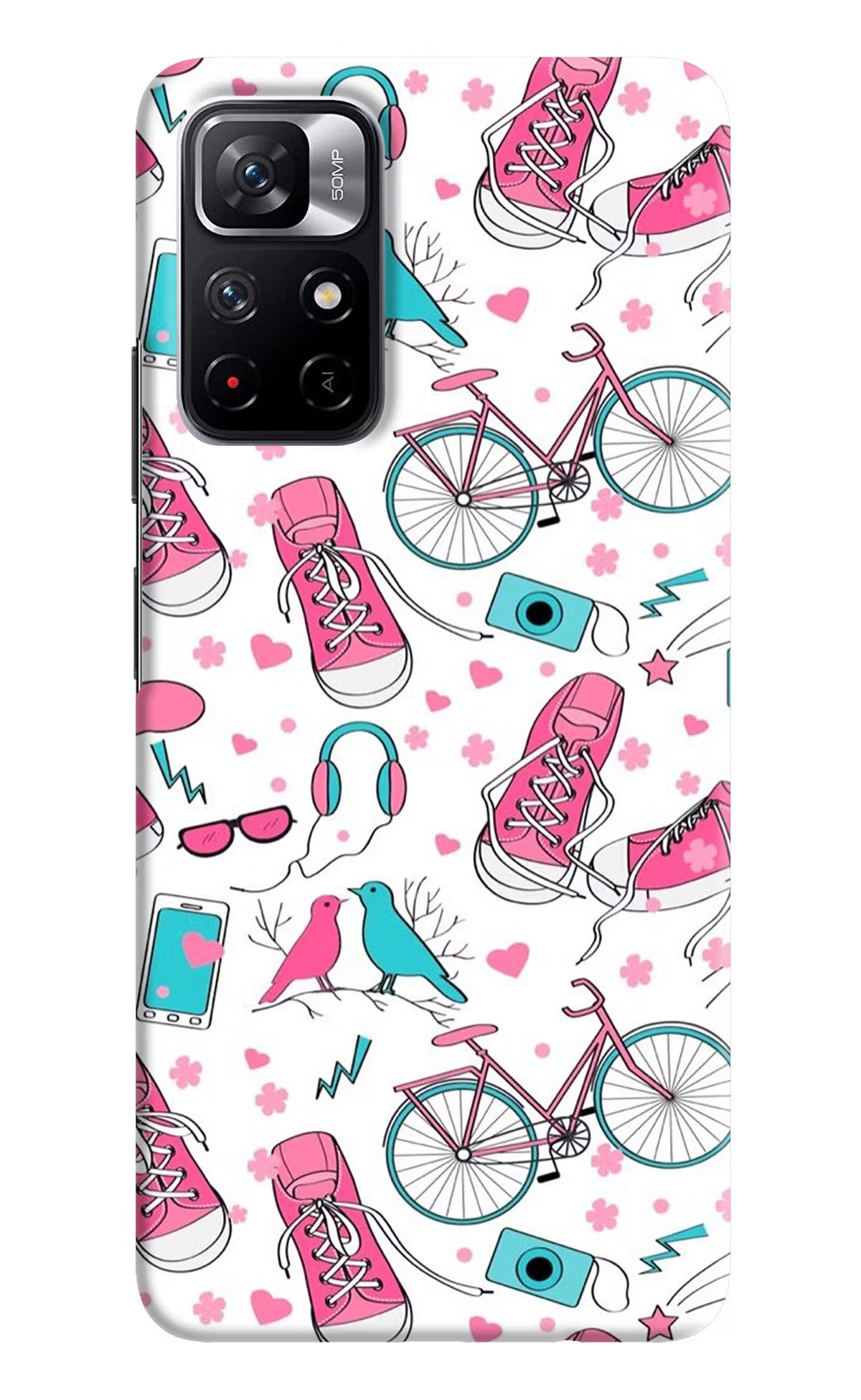 Artwork Poco M4 Pro 5G Hard Case Back Cover by Casekaro