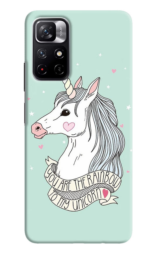 Unicorn Wallpaper Poco M4 Pro 5G Hard Case Back Cover by Casekaro
