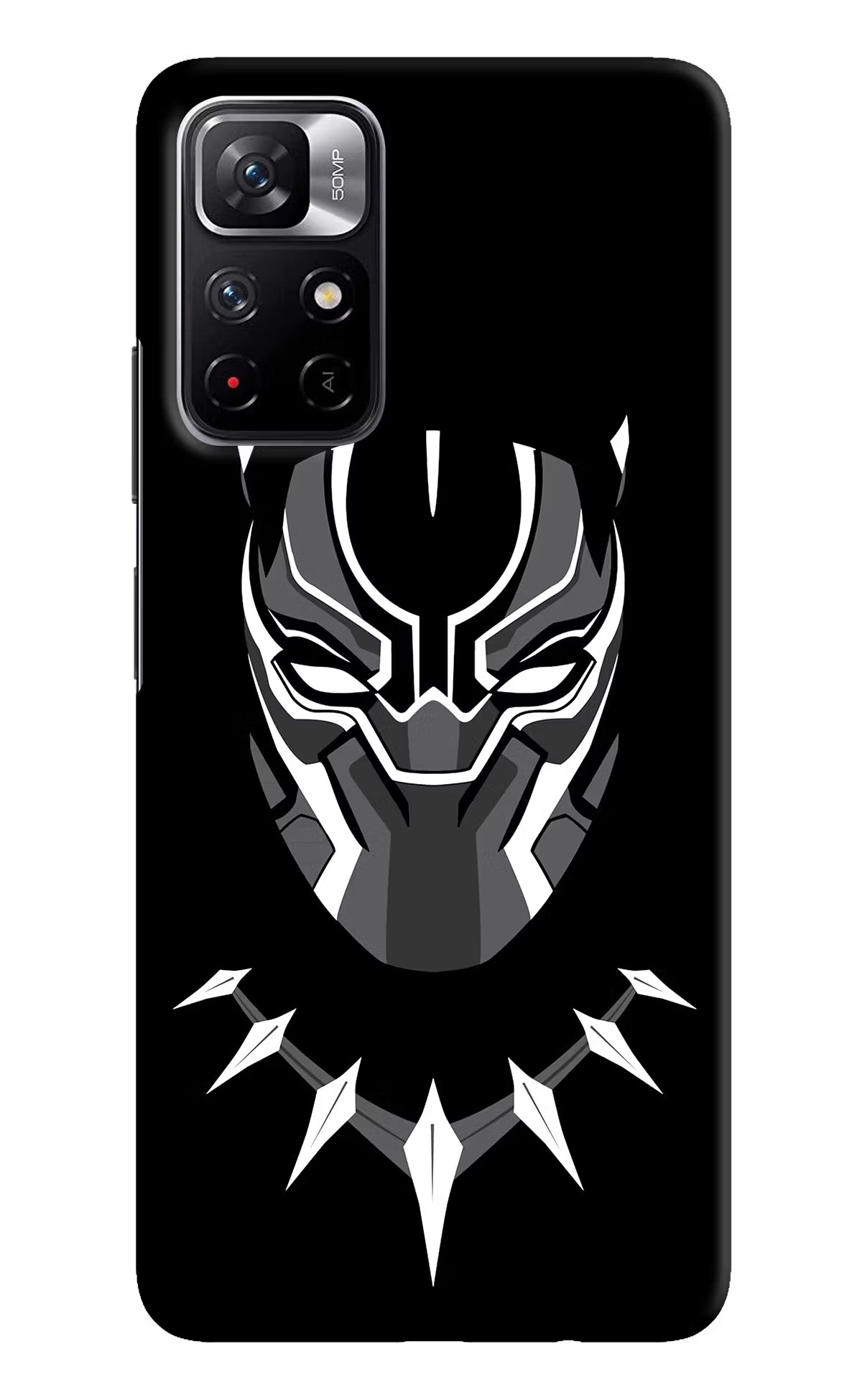 Black Panther Poco M4 Pro 5G Hard Case Back Cover by Casekaro