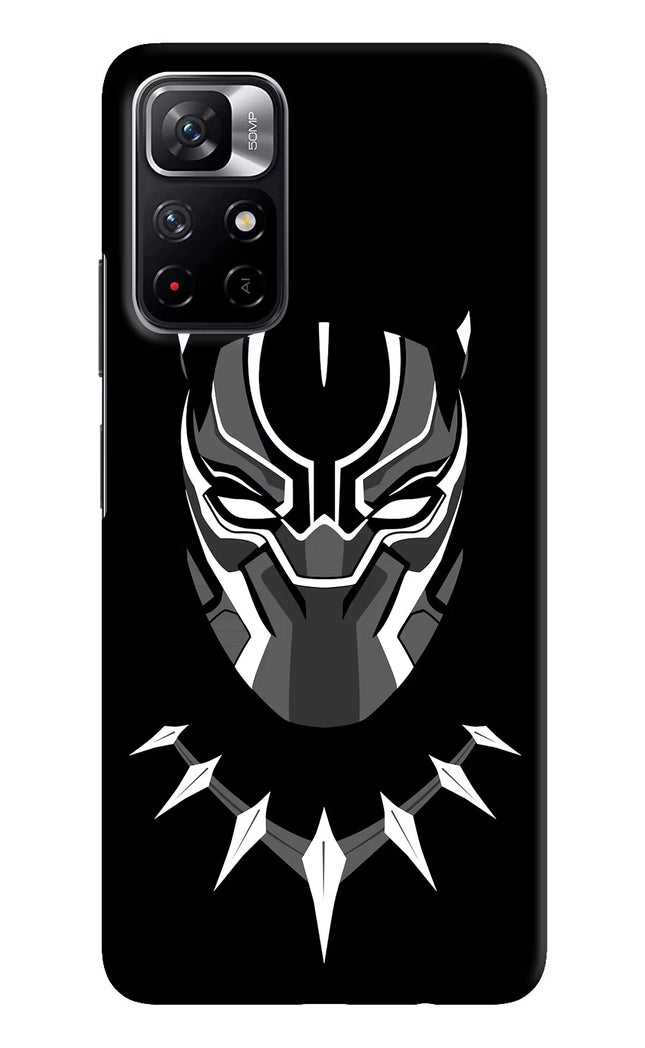 Black Panther Poco M4 Pro 5G Hard Case Back Cover by Casekaro