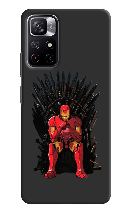 Ironman Throne Poco M4 Pro 5G Hard Case Back Cover by Casekaro