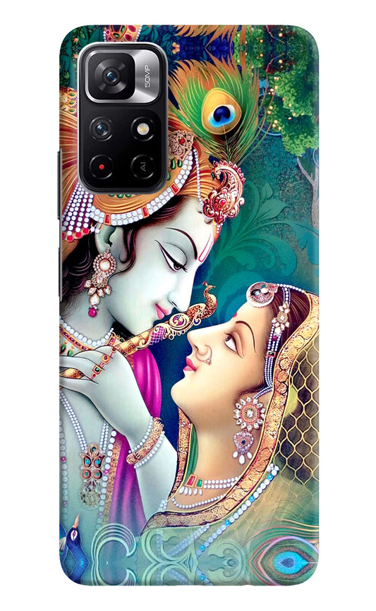Lord Radha Krishna Poco M4 Pro 5G Hard Case Back Cover by Casekaro