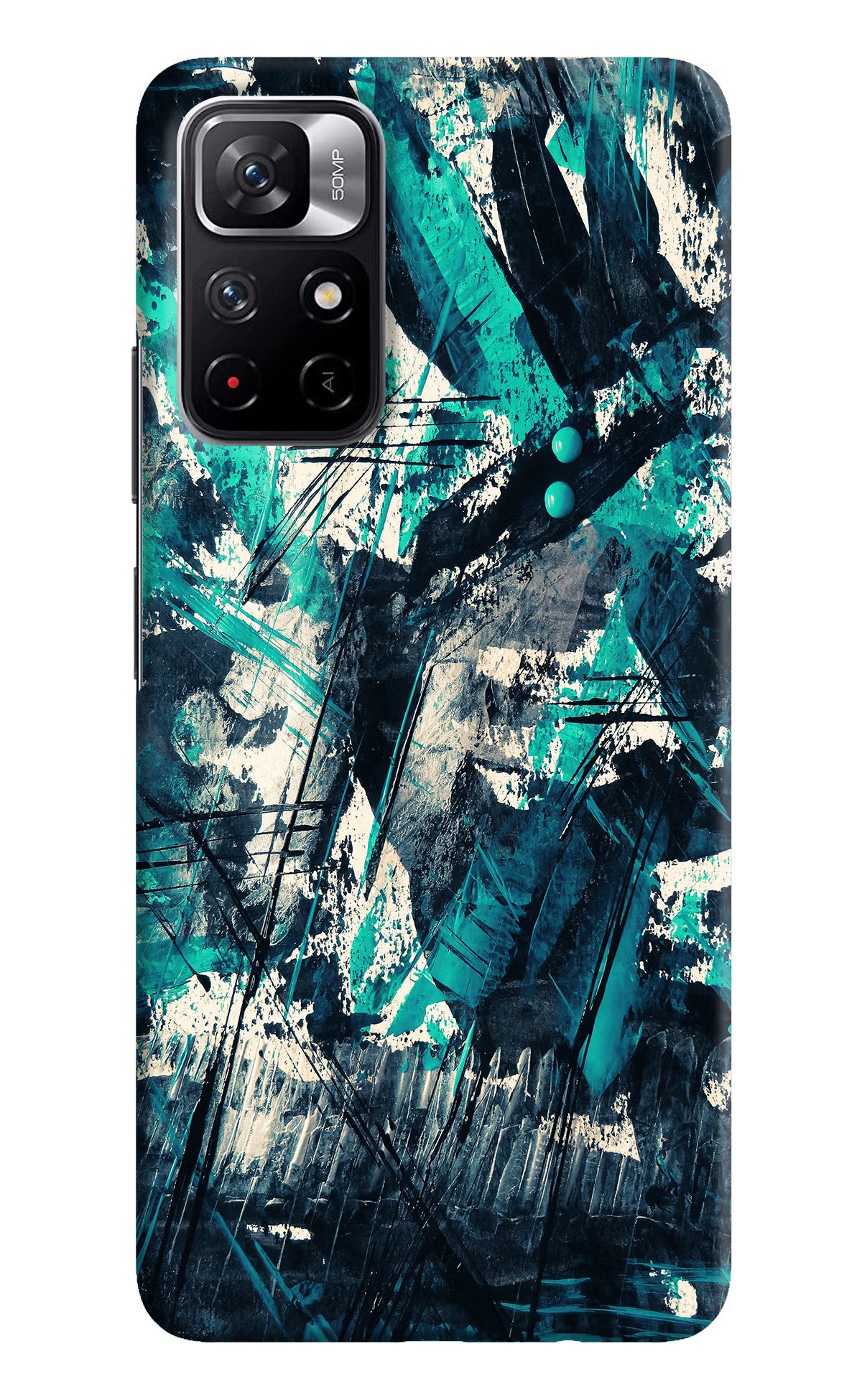 Artwork Poco M4 Pro 5G Hard Case Back Cover by Casekaro
