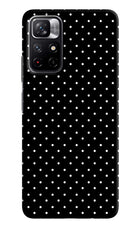 White Dots Poco M4 Pro 5G Hard Case Back Cover by Casekaro