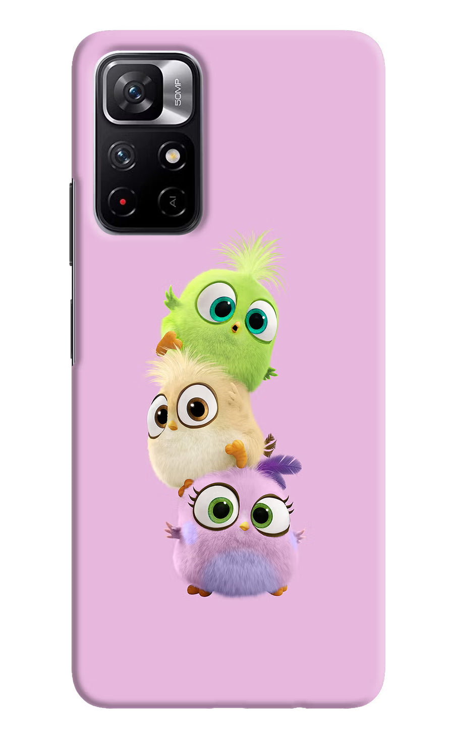 Cute Little Birds Poco M4 Pro 5G Back Cover, Hard case
