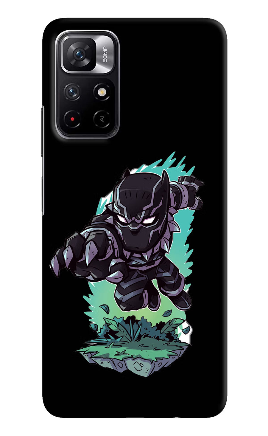 Black Panther Poco M4 Pro 5G Back Cover, Hard case