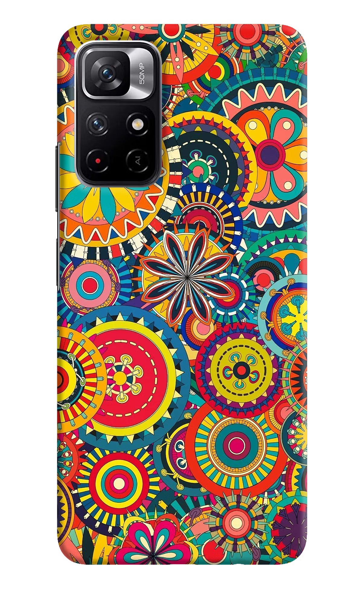 Gol Gol Art Poco M4 Pro 5G Hard Case Back Cover by Casekaro