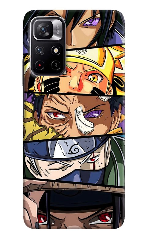 Naruto Character Poco M4 Pro 5G Back Cover