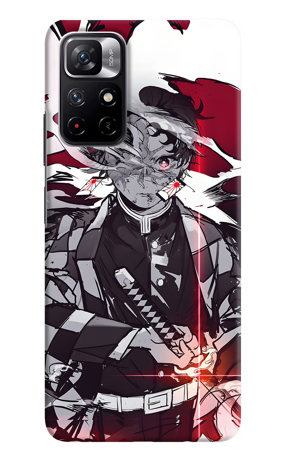 Demon Slayer Poco M4 Pro 5G Hard Case Back Cover by Casekaro