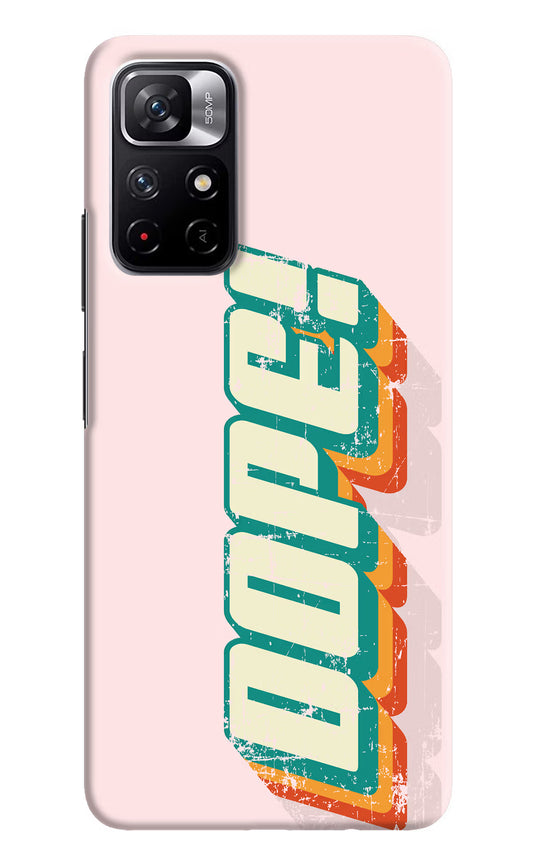Dope Poco M4 Pro 5G Hard Case Back Cover by Casekaro