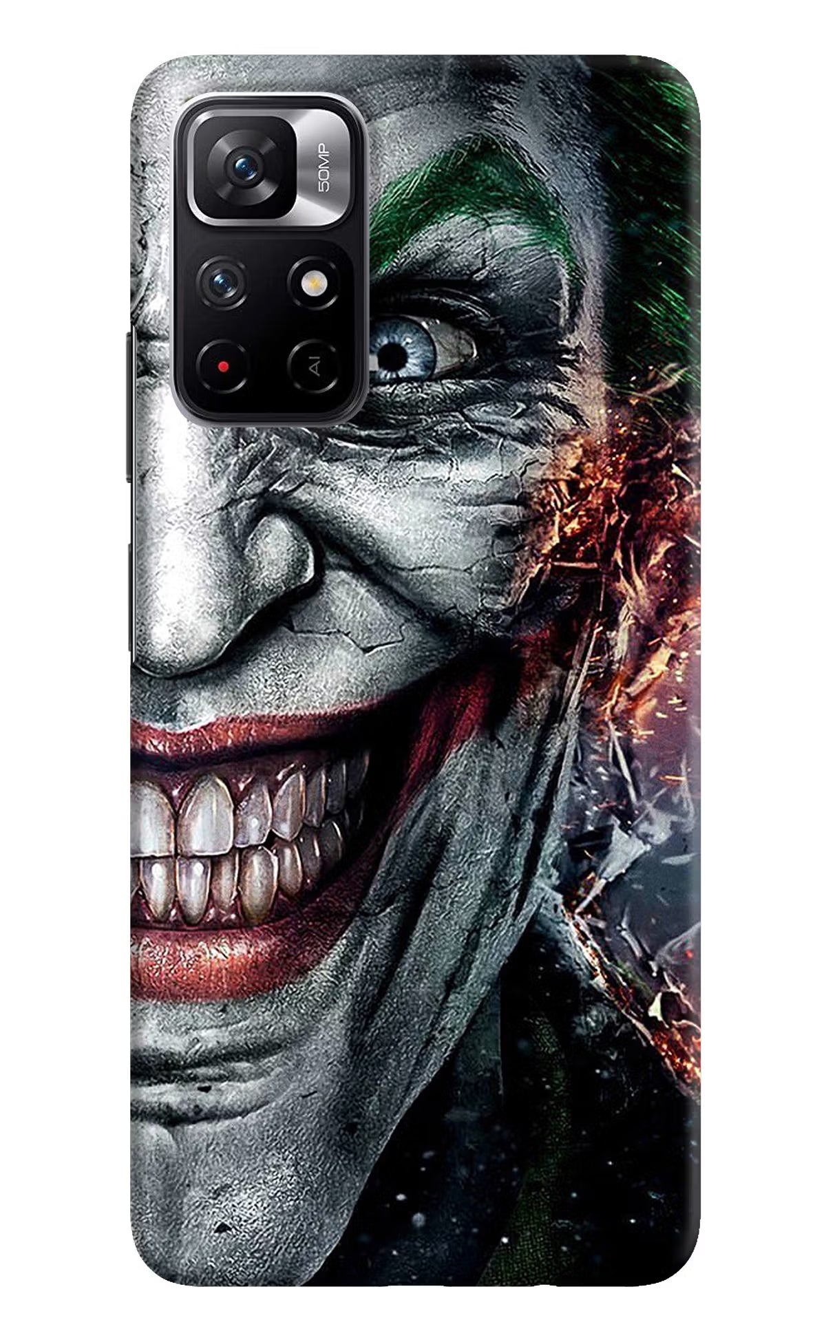 Joker Cam Poco M4 Pro 5G Hard Case Back Cover by Casekaro