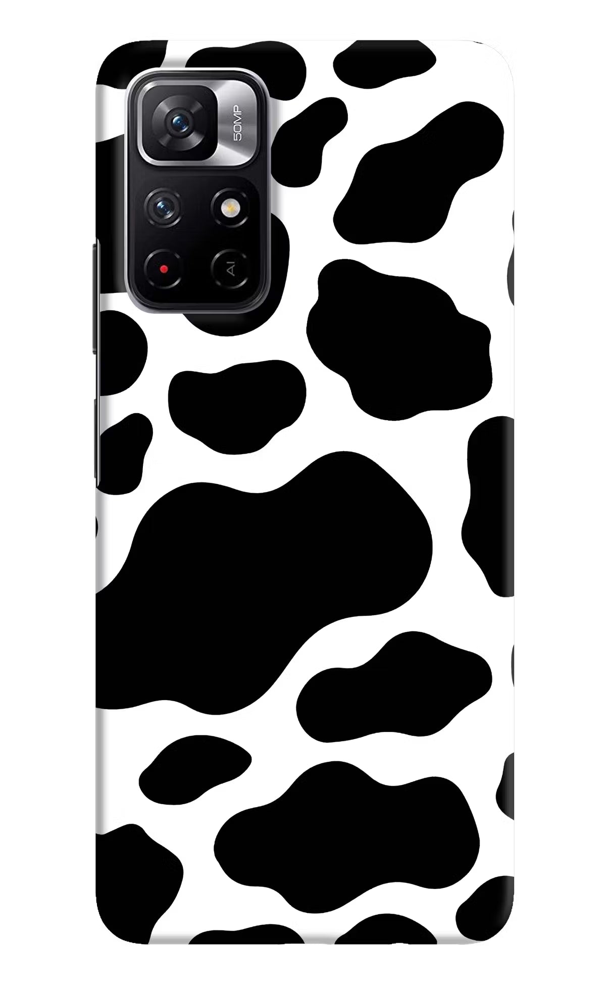 Cow Spots Poco M4 Pro 5G Hard Case Back Cover by Casekaro