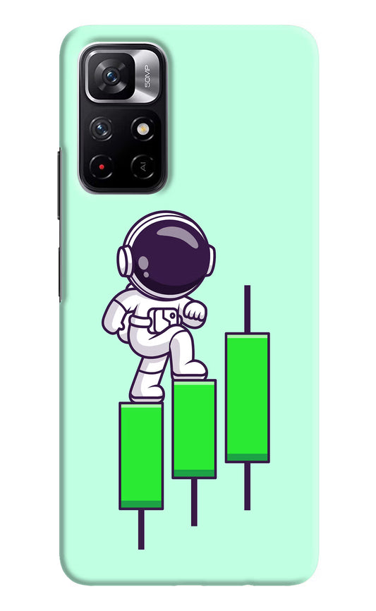 Astronaut Trader Poco M4 Pro 5G Hard Case Back Cover by Casekaro