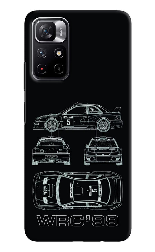 WRC'99 Poco M4 Pro 5G Hard Case Back Cover by Casekaro