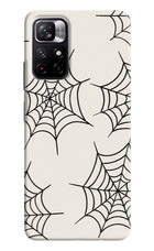 Spider Web Poco M4 Pro 5G Hard Case Back Cover by Casekaro