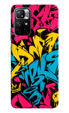 Graffiti Vibe Poco M4 Pro 5G Hard Case Back Cover by Casekaro