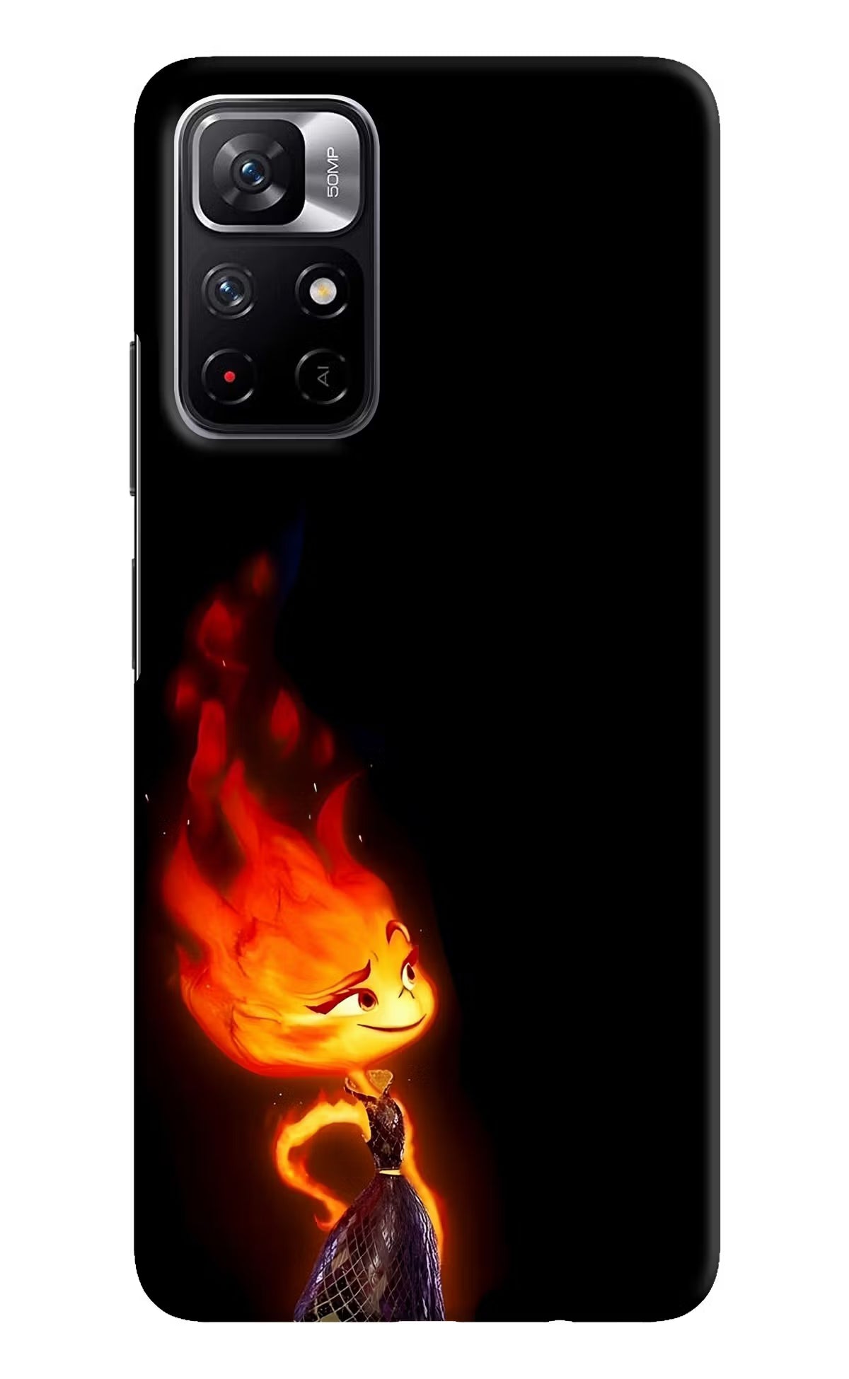 Ember Flame Poco M4 Pro 5G Back Cover
