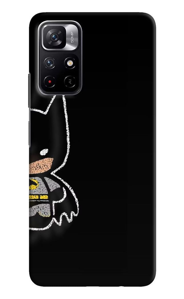 Bat Kitty Poco M4 Pro 5G Hard Case Back Cover by Casekaro