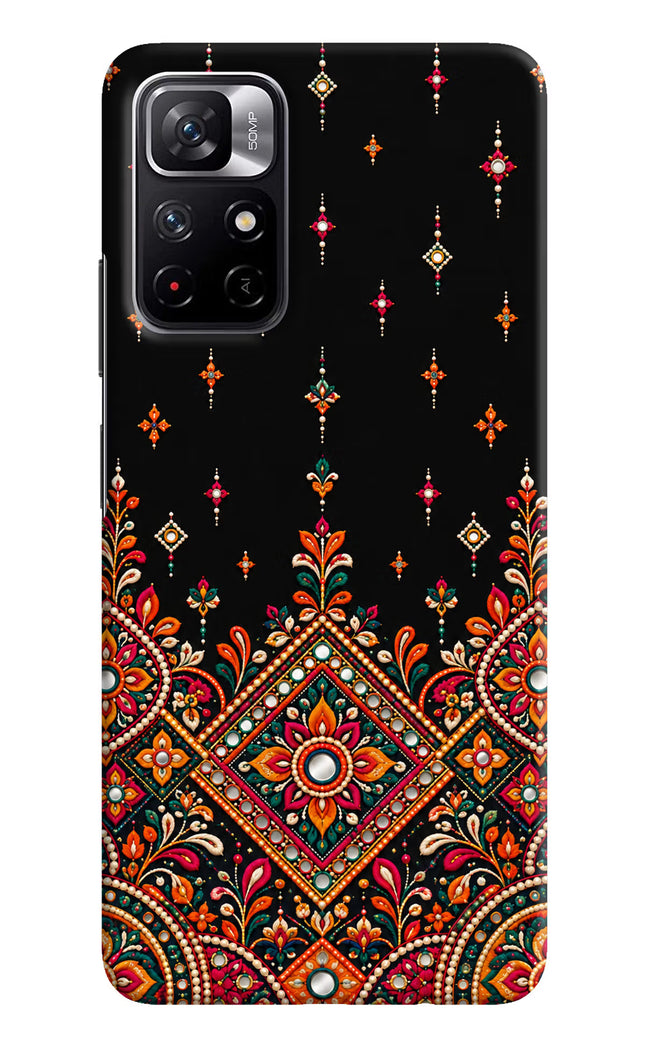 Noir Mehfil Poco M4 Pro 5G Hard Case Back Cover by Casekaro