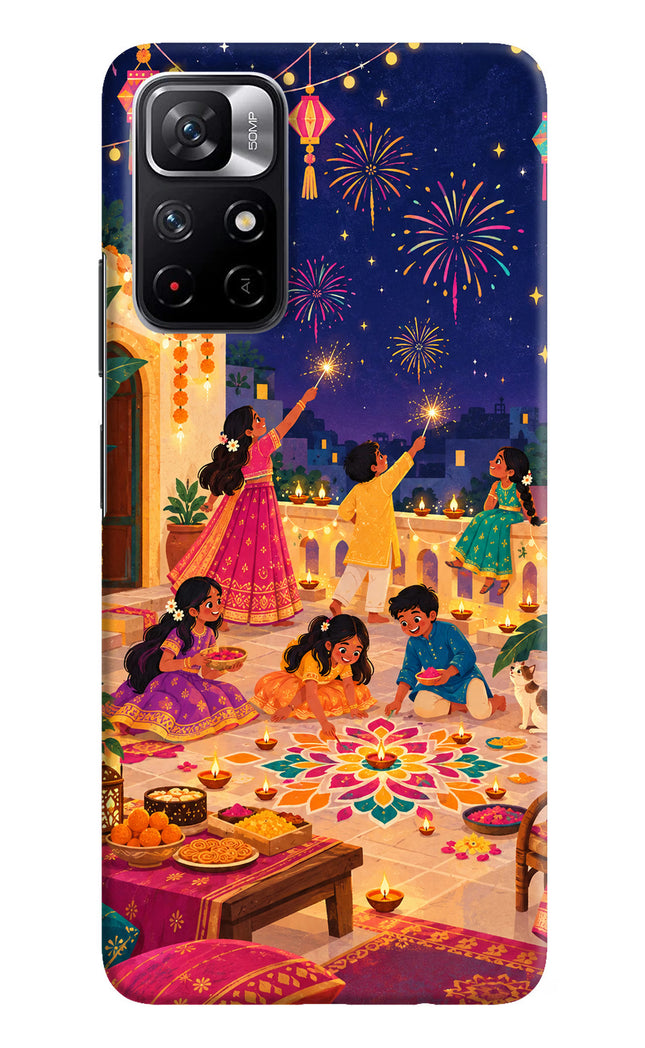 Diwali Night Poco M4 Pro 5G Back Cover