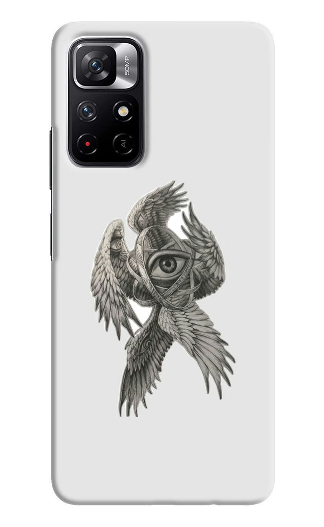 Accurate Angel Poco M4 Pro 5G Hard Case Back Cover by Casekaro