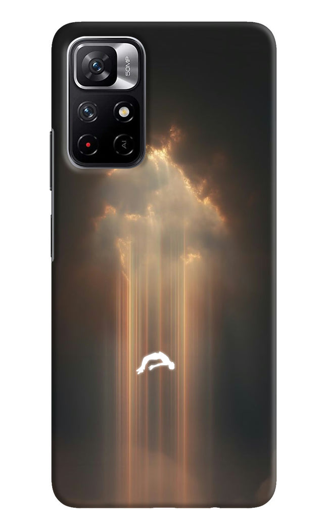 Heavenly Beam Poco M4 Pro 5G Hard Case Back Cover by Casekaro