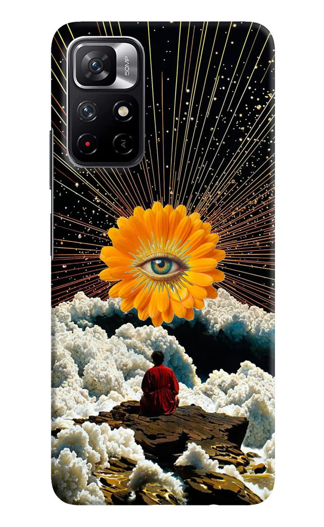 Cosmic Flower Poco M4 Pro 5G Hard Case Back Cover by Casekaro