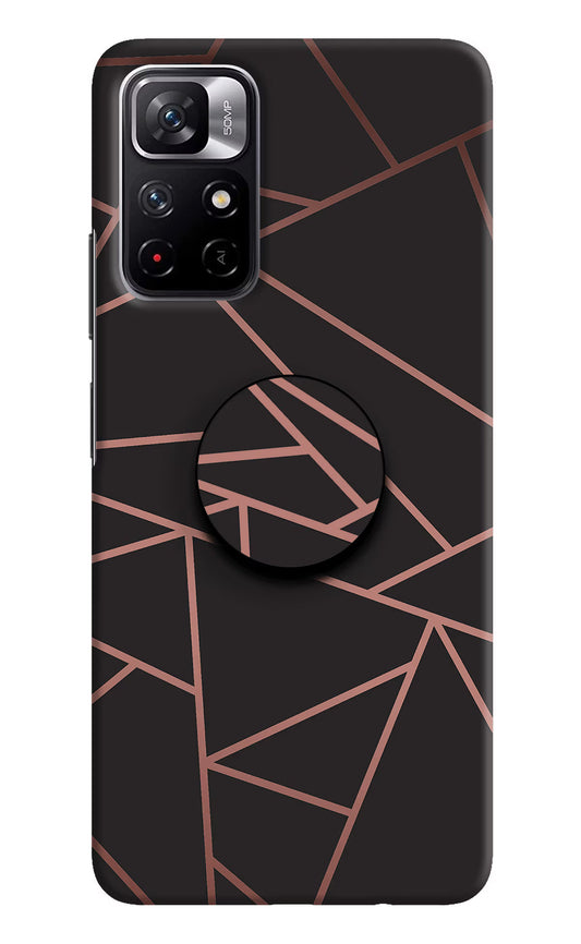 Geometric Pattern Poco M4 Pro 5G Pop Case by Casekaro
