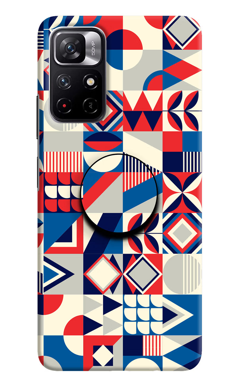 Colorful Pattern Poco M4 Pro 5G Pop Case, Hard case
