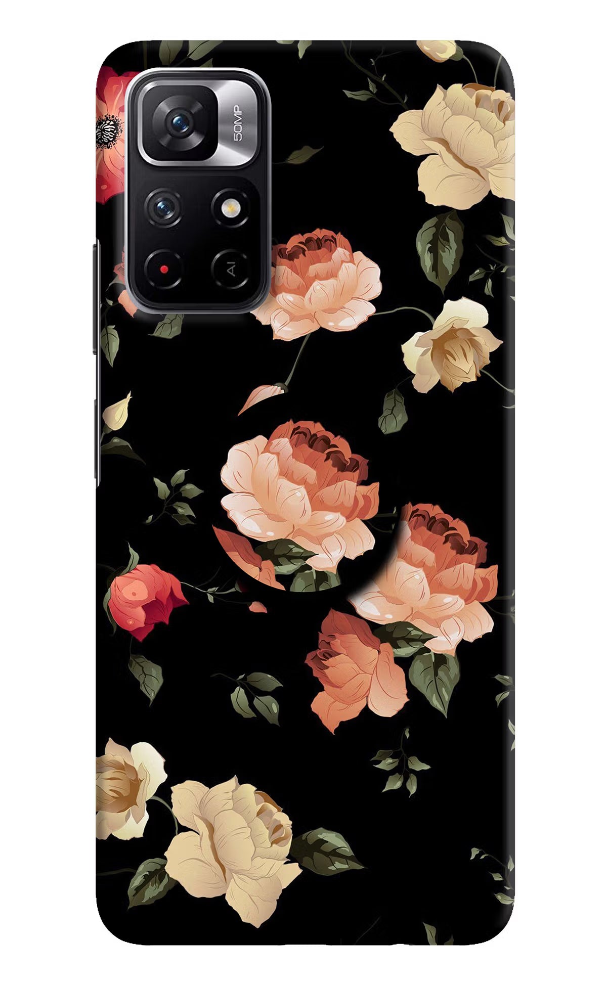 Flowers Poco M4 Pro 5G Pop Case by Casekaro