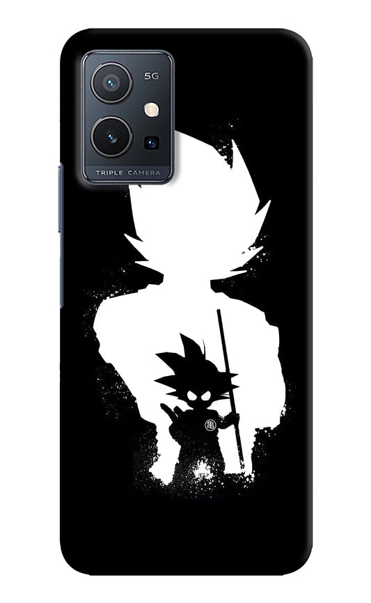 Goku Shadow IQOO Z6 5G (not 44W) Hard Case Back Cover by Casekaro