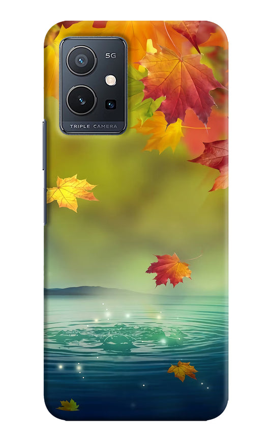 Flowers IQOO Z6 5G (not 44W) Hard Case Back Cover by Casekaro