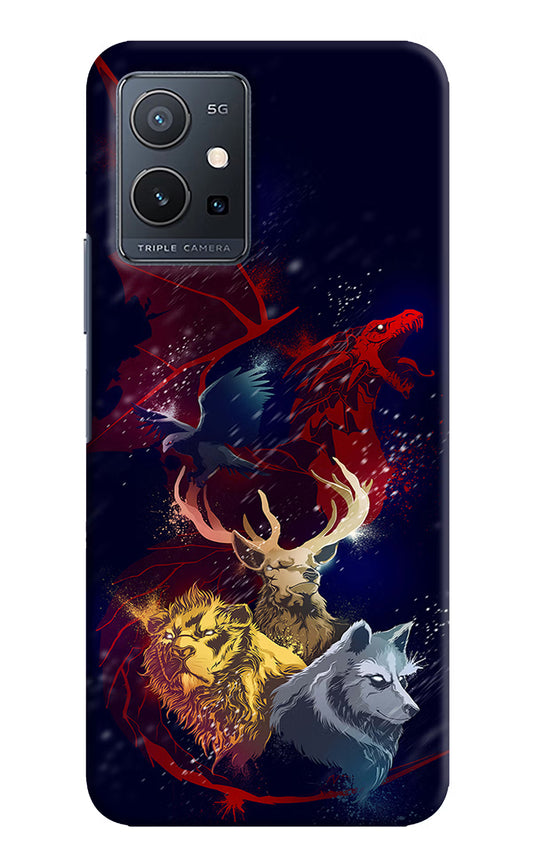 Game Of Thrones IQOO Z6 5G (not 44W) Hard Case Back Cover by Casekaro