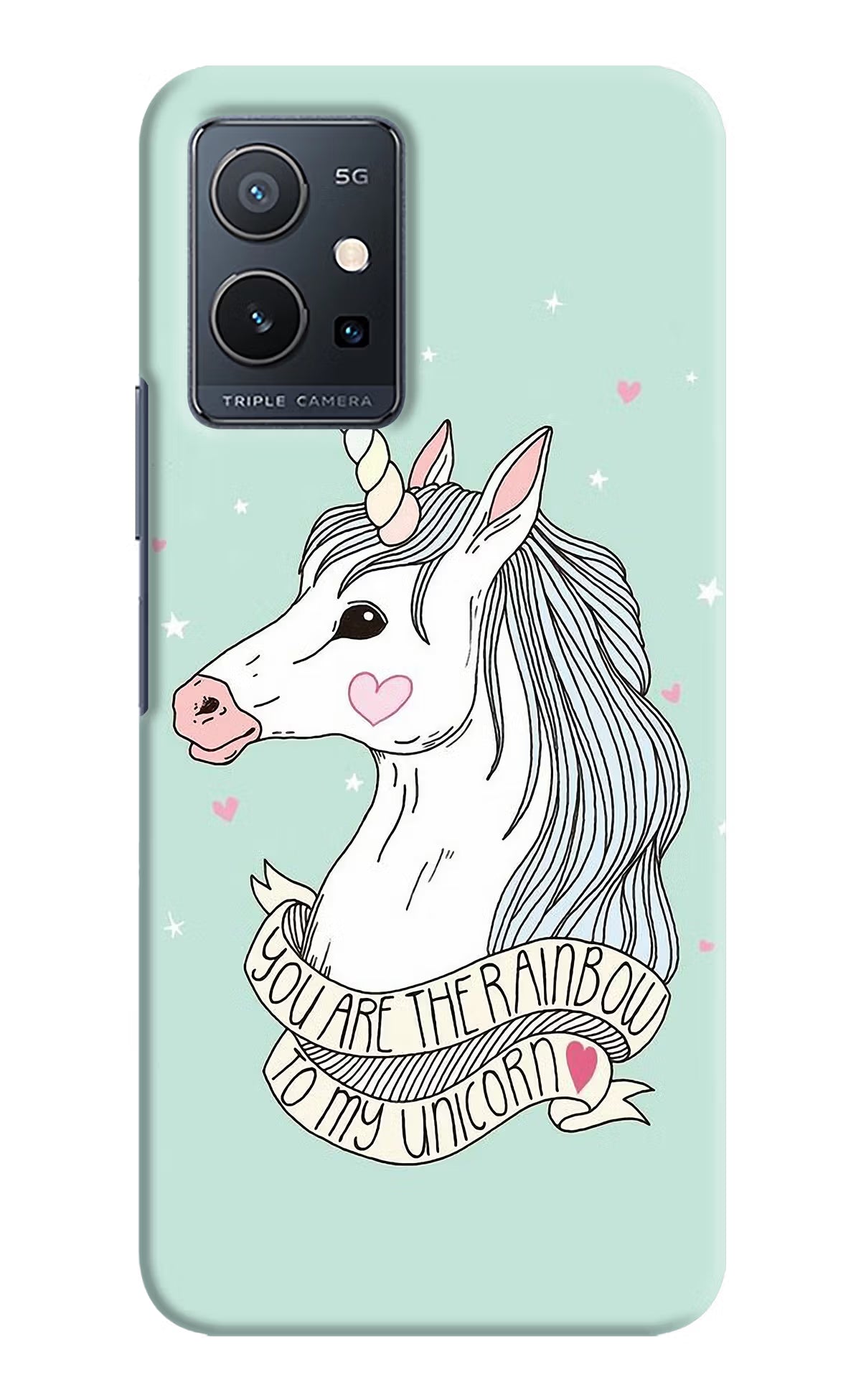 Unicorn Wallpaper IQOO Z6 5G (not 44W) Hard Case Back Cover by Casekaro