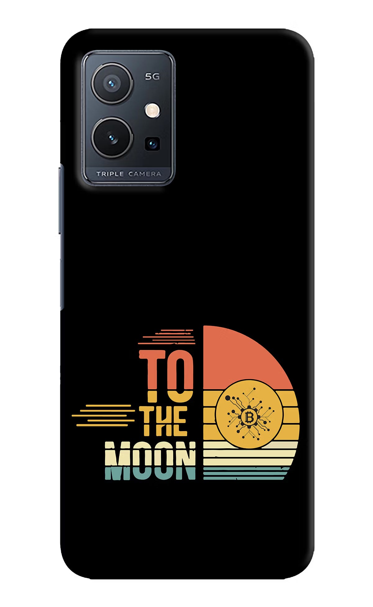 To the Moon IQOO Z6 5G (not 44W) Hard Case Back Cover by Casekaro