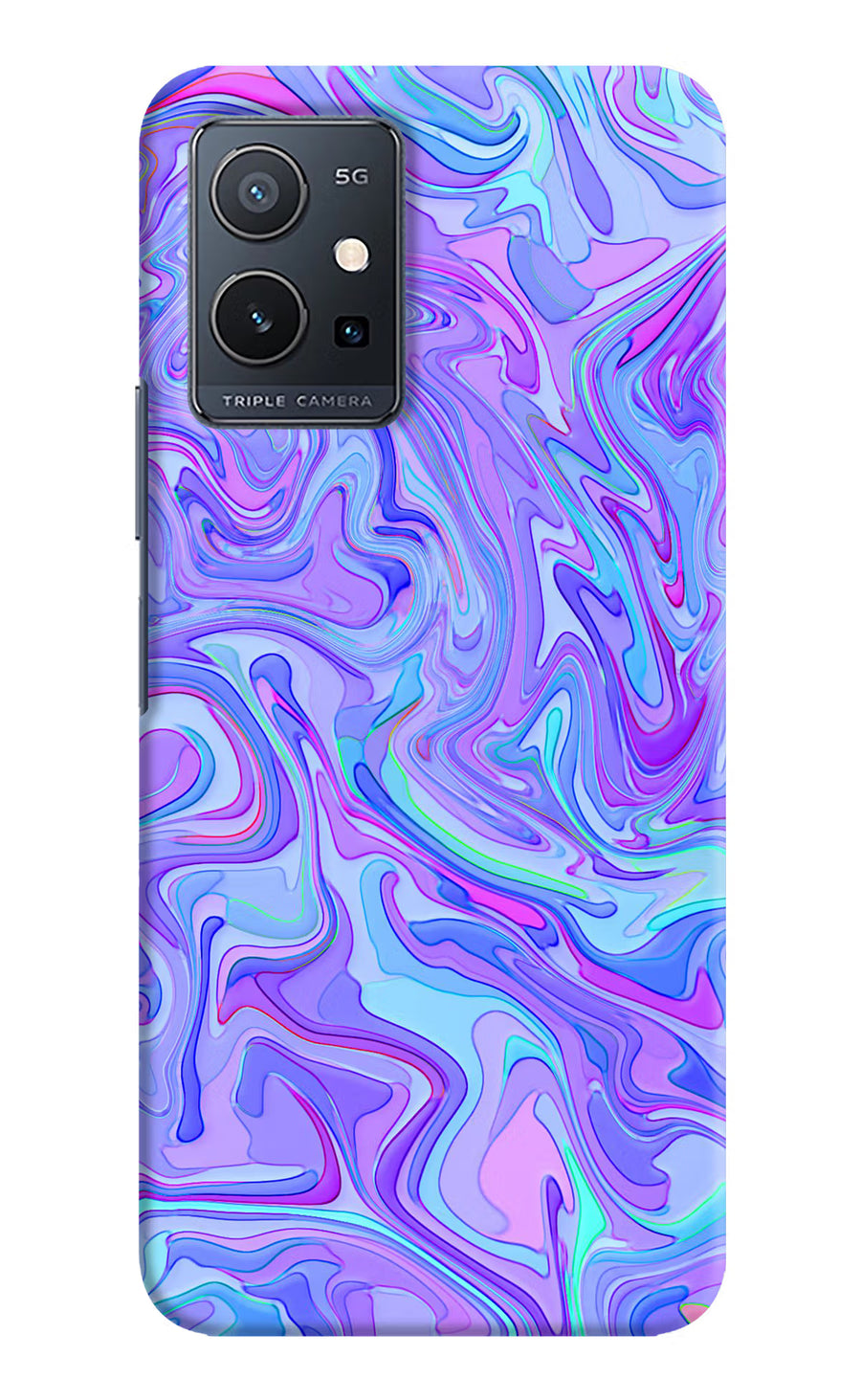 Glitter IQOO Z6 5G (not 44W) Back Cover, Hard case
