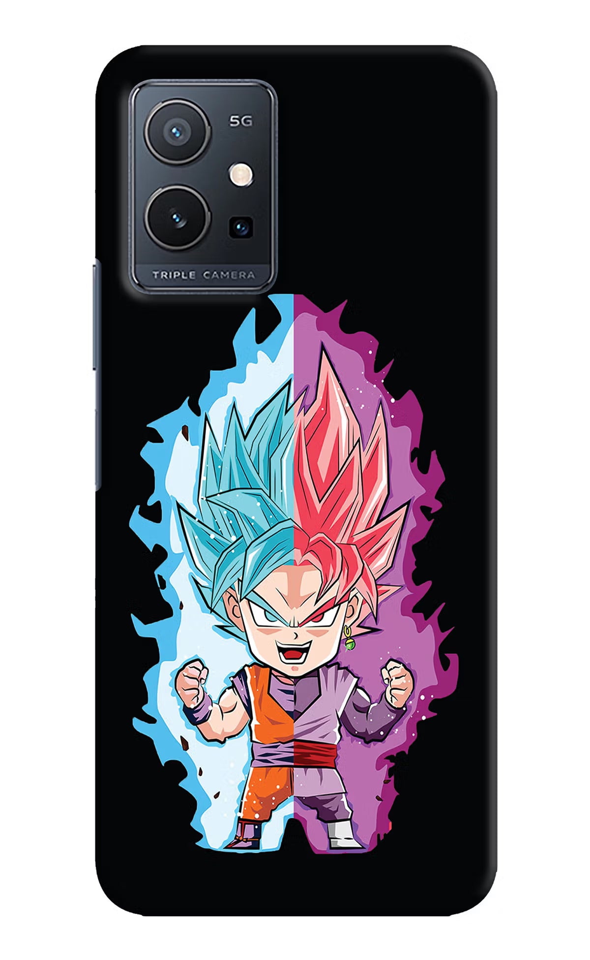 Chota Goku IQOO Z6 5G (not 44W) Hard Case Back Cover by Casekaro