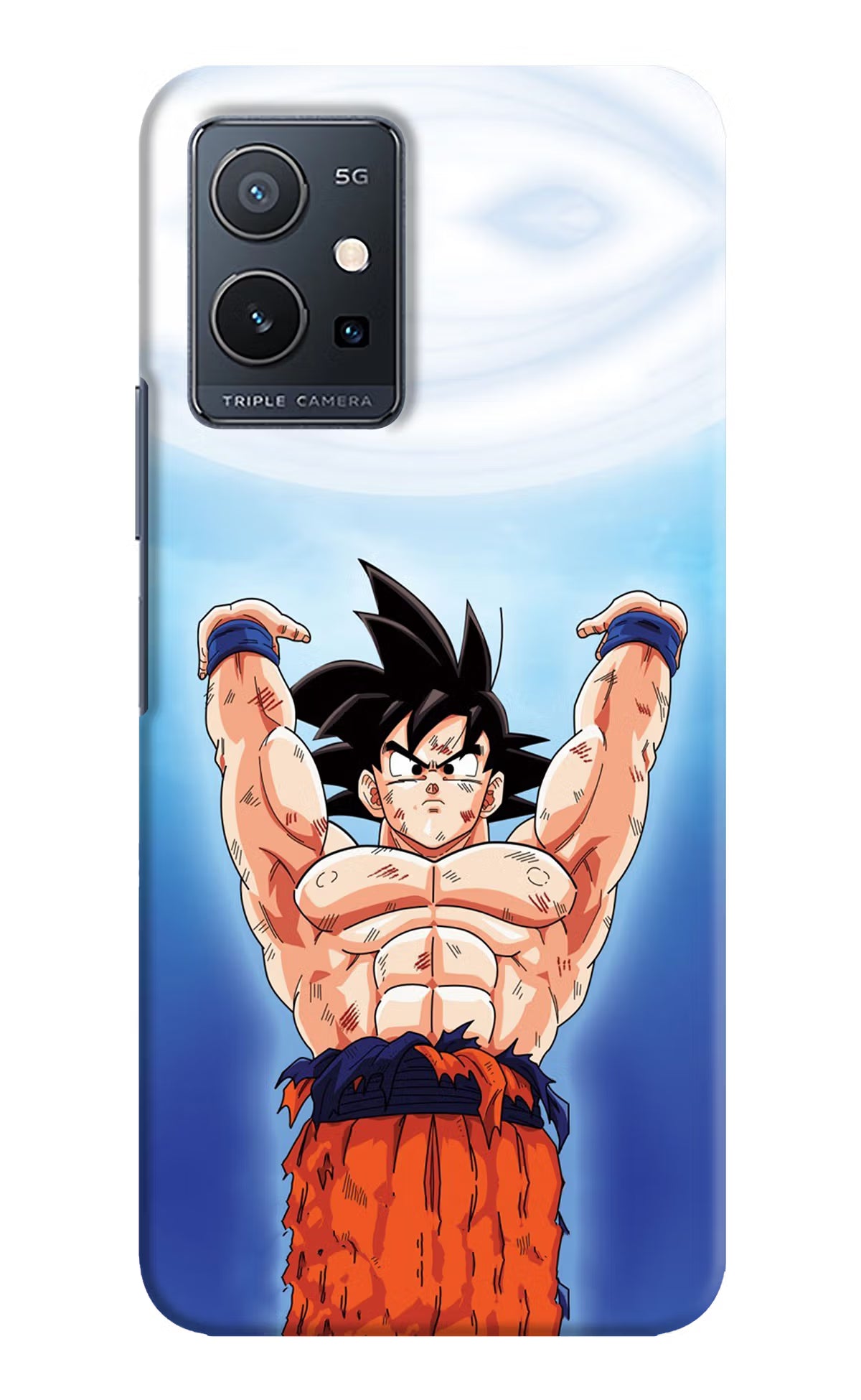 Goku Power IQOO Z6 5G (not 44W) Hard Case Back Cover by Casekaro