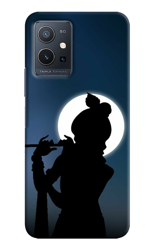 Shri Krishna Silhouette IQOO Z6 5G (not 44W) Hard Case Back Cover by Casekaro