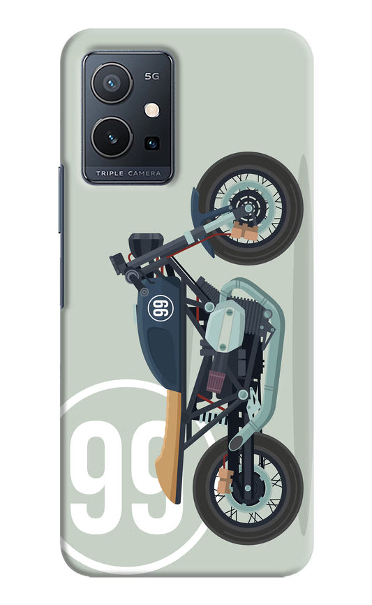 Classic Cafe Racer 99 IQOO Z6 5G (not 44W) Hard Case Back Cover by Casekaro
