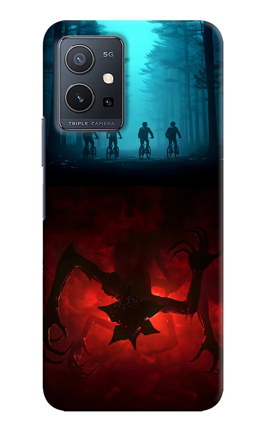 Ordinary Things Downside Up IQOO Z6 5G (not 44W) Hard Case Back Cover by Casekaro