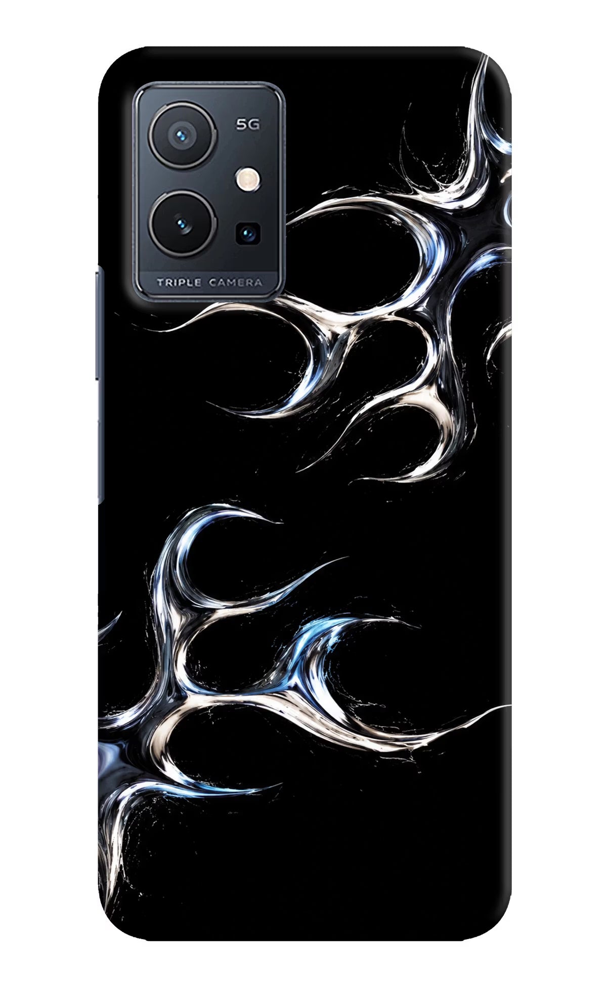 Chrome Tribal IQOO Z6 5G (not 44W) Hard Case Back Cover by Casekaro